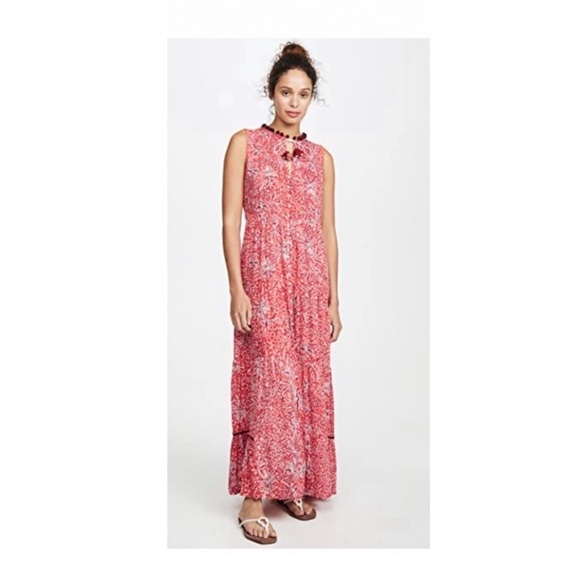 Poupette St. Barth Clara Long Dress. - Picture 2 of 12